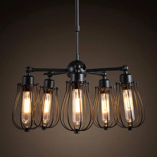 Vista 2 de LUXRITE Bombillas LED T9 vintage equivalentes a 60 W, 2700 K blanco cálido, 550 lúmenes, bombillas tubulares Edison regulables de 5 W, vidrio