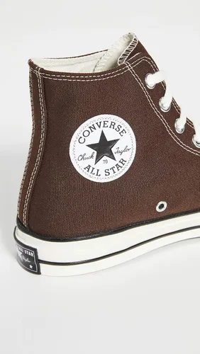 Vista 4 de Converse Tenis unisex All Star '70s de caña alta, Dark RootBlackEgret