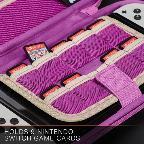 Vista 5 de PowerA Protection Case for Nintendo Switch - Rainbow Run Mario, protective case, gaming case, console case - Nintendo Switch