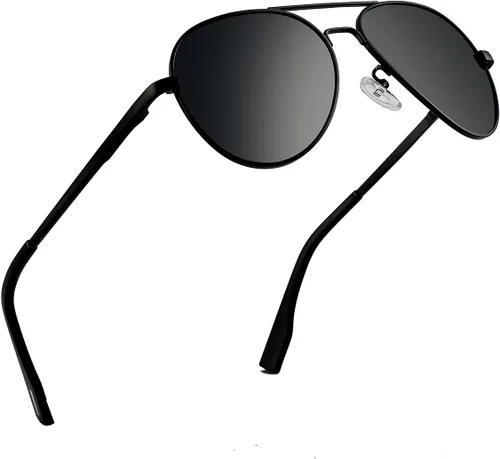Vista 62 de Gafas de sol polarizadas de aviador pequeñas para niñas y niños de 4 a 16 años