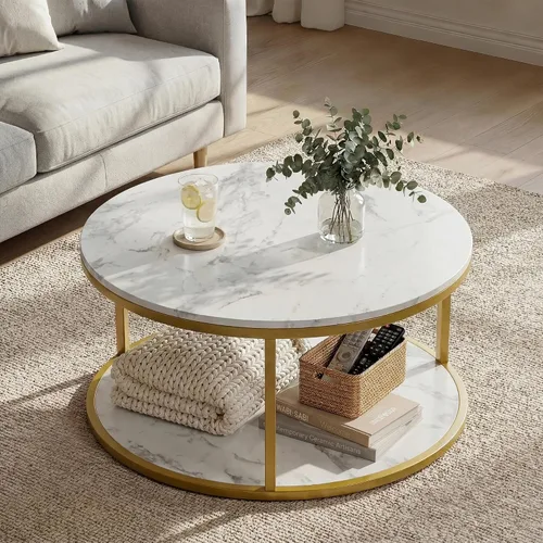 Vista 14 de YESHOMY Mesa de Centro Elevable de 40" con Almacenamiento Oculto y Luces LED Multicolor, Mesa Cuadrada Moderna de Madera con 4 Estantes Abiertos
