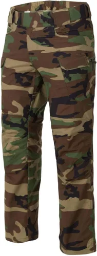 Vista 18 de Helikon-Tex - Pantalones UTP Ripstop para hombre Adaptable Verde Polialgodón Ripstop