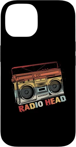 Vista 4 de Funda vintage de Radio In Head Music Matching Band Cassette Player para iPhone 16