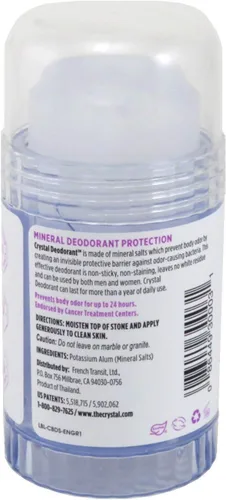 Vista 2 de Desodorante de cristal en barra 4.25 onzas (4.3 fl oz) (paquete de 6)