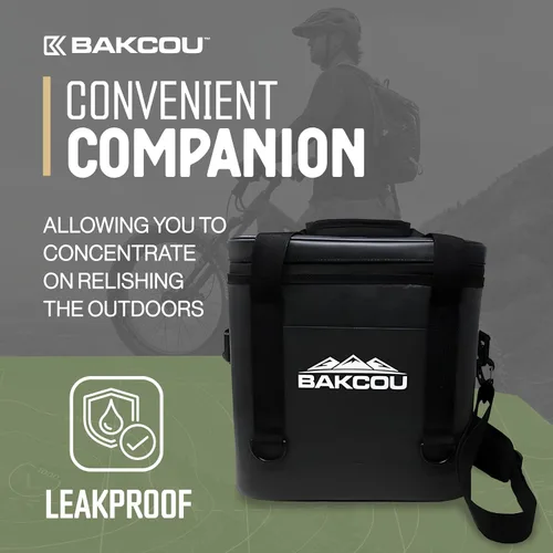 Vista 6 de Bakcou Enfriador/bolsa de engranajes aislada: impermeable, acolchada y compatible para remolques de carga plegables. Ideal para viajes al parque