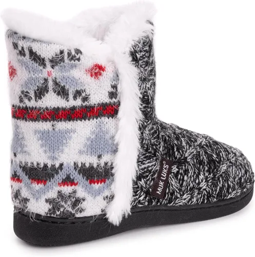 Vista 9 de MUK LUKS Pantuflas Cheyenne para mujer