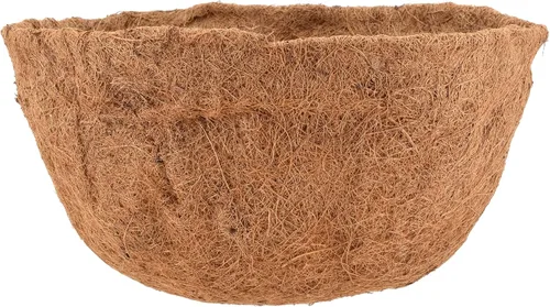 Vista 17 de Arcadia Garden Products - Forro de coco extra duradero 1547B de 12 pulgadas para macetas redondas colgantes, forro de repuesto de fibra de coco