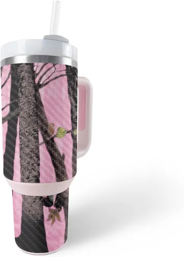Vista 5 de MightySkins Skin - Vaso de vinilo compatible con Stanley The Quencher H2.0 FlowState de 40 onzas – Puppy Fall Funda protectora de vinilo duradera