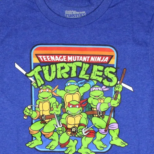 Vista 4 de TMNT Teenage Mutant Ninja Turtles - Camisa para hombre