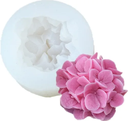 Vista 23 de 2 Piezas Pequeño Molde de Girasol de Silicona para Decoración de Fondant, Chocolate, Caramelo, Pastel, Vela, Jabón, Hornear, Pasta de Polímero