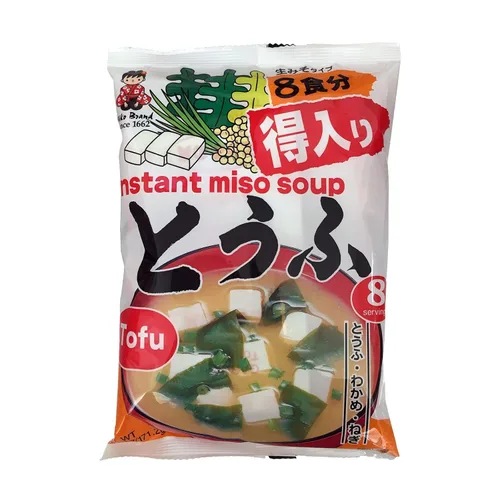 Vista 8 de Miko Brand Miso Soup with Fried Tofu (Abura-age), 6.21 Ounce