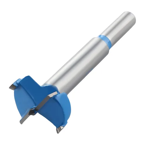 Vista 11 de Utoolmart Forstner Brocas de corte de madera de carburo cementado de 0.906 in, cortador de sierra de agujero para carpintería de mango redondo