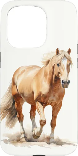 Vista 14 de Funda para iPhone 16 con diseño de caballo Palomino