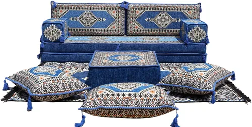 Vista 60 de arabicsofa Sofá de piso árabe Jalsa - Sofá tradicional hecho a mano para sala de estar