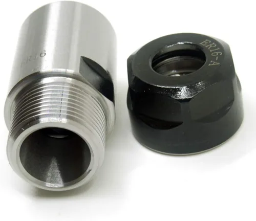 Vista 2 de JT1 ER16 Motor eje cónico extensión varilla en lugar de taladro Collet Chuck herramienta titular CNC fresado