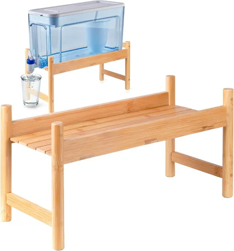 Vista 9 de Soporte para dispensador de filtro de agua, adecuado para dispensadores de agua de encimera con sistema de filtro, fácil de instalar, duradero