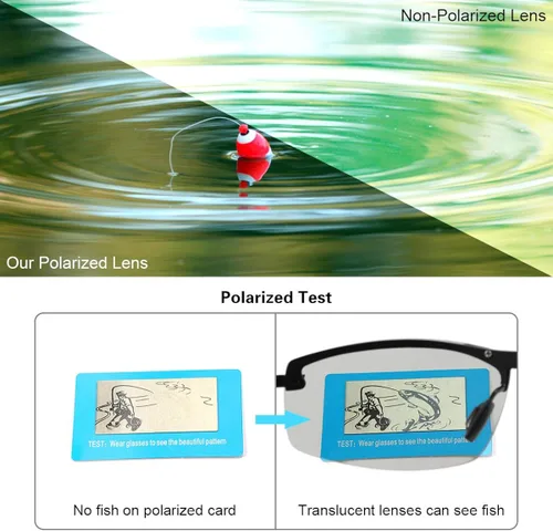 Vista 5 de Mens Sunglasses Polarized Photochromic Safety Glasses For Women Night Vision Glasses UV400 Outdoor Sports Driving Sun Glasses