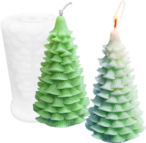 Vista 20 de Moldes de silicona para velas de ángel rosa, molde de fundición de resina para hacer velas de bricolaje, yeso de arcilla polimérica