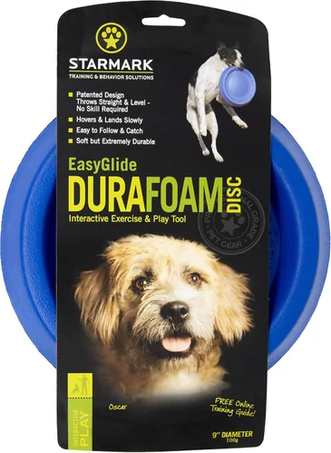 Vista 2 de Starmark Easy Glide DuraFoam - Disco volador para perro, el color varía 9 pulgadas