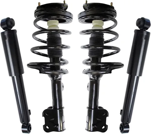 Vista 29 de Detroit Axle - Kit de amortiguadores de 4 puntales para Ford Escape 14-19, 2 puntales delanteros con resorte helicoidal 2 amortiguadores traseros