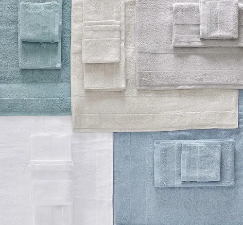 Vista 8 de Tommy Bahama - Toallas de baño, 100% algodón suave y absorbente, resistentes a la decoloración y a la decoloración, toallas de baño de peso medio