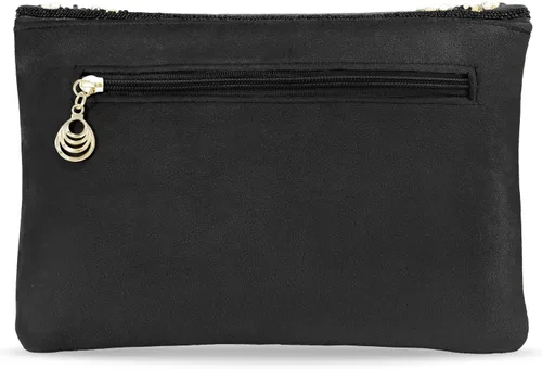 Vista 7 de Aheli Bolso de mano para mujer, bolso de novia para casual, correa desmontable, bolsa de noche