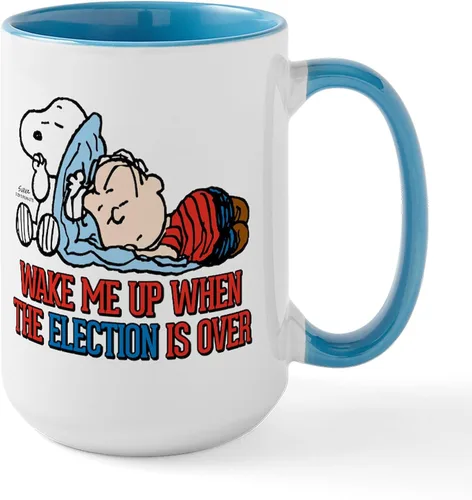 Vista 95 de CafePress SNOOPY Joe Cool - Taza de café de cerámica (15.0 fl oz)