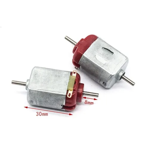 Vista 2 de Kit de juguete, motor CC de 3 V, motor de 130 CC, motor de CC cepillado, motor de doble eje