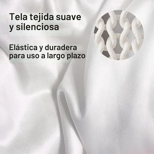 Vista 4 de Protector impermeable de colchón tamaño Individual de 39x75 pulgadas. Transpirable, sin ruido, 8 a 20 pulgadas. Cama de microfibra cepillada ultra