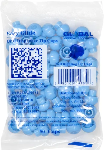 Vista 7 de Easy Glide Jeringa oral de 0.1 fl oz, tapas incluidas, 100