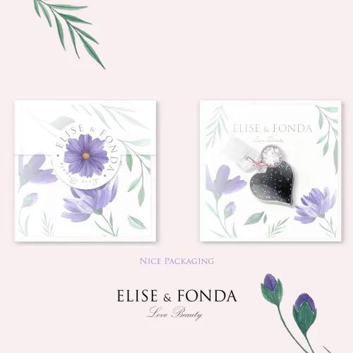 Vista 5 de ELISE & FONDA CP130 Puerto de carga USB Anti Polvo Plug Little Heart Love Colgante Colgante Teléfono Charm para iPhone 11/XS MAX/XR/X/8