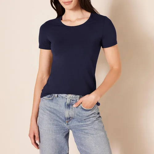 Vista 417 de Amazon Essentials Women's Regular-Fit Short-Sleeve Crewneck T-Shirt