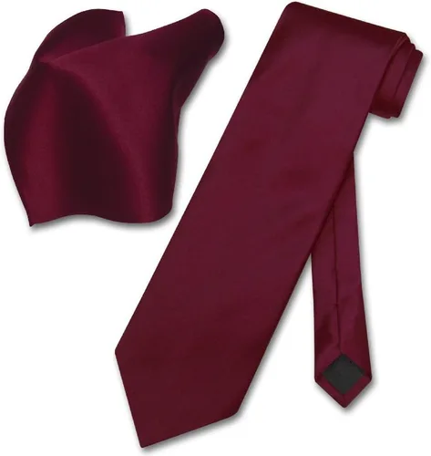 Vista 17 de Vesuvio Napoli Solid Color NeckTie & Handkerchief Pocket Square Men's Neck Tie Hanky Set Verde Aqua