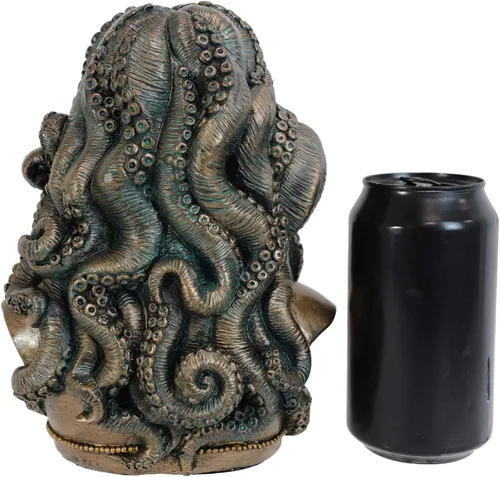Vista 6 de Ebros Sea Witch Seductora Diosa Cecaelia Kraken pulpo tentáculos mujer busto estatua 8.25 pulgadas de alto fantasía mitos y leyendas figura