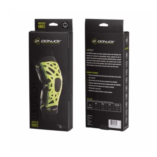 Vista 5 de DonJoy Performance - Corsé de soporte para la rodilla con tecnología de red con rodillera interna de compresión, L