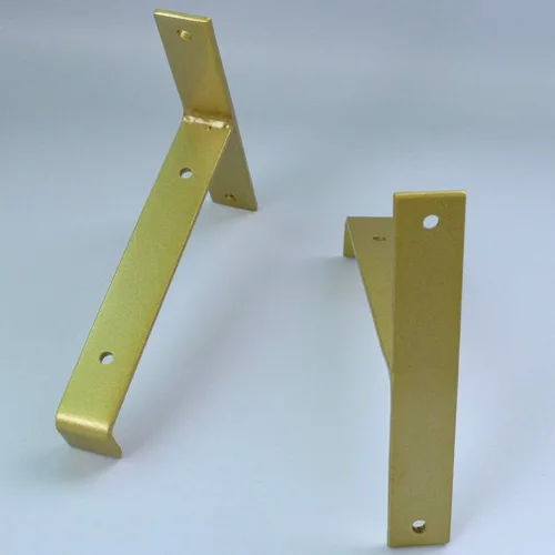 Vista 7 de Soportes para estante de esquina de labio montados en la pared, soportes flotantes para estante de cocina, soportes para estante en ángulo recto
