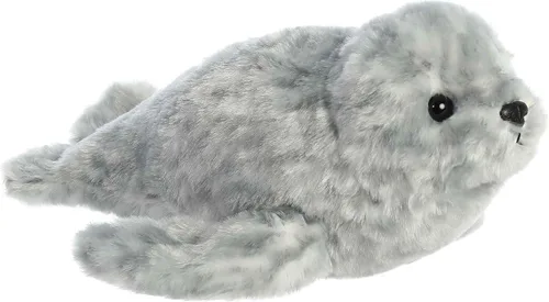 Vista 69 de Aurora® Adorable Mini Flopsie™ Mei Mei™ Animal de peluche, facilidad juguetona, compañeros atemporales, color blanco, 8 pulgadas