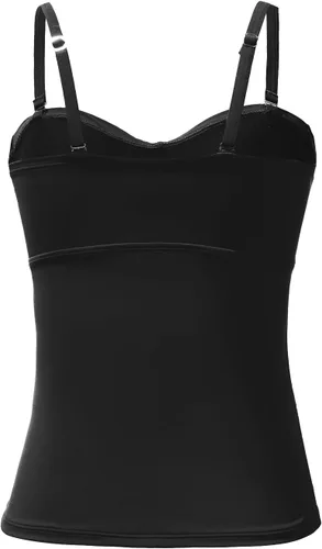 Vista 3 de Holipick Tankini Top for Women Twist Front Bandeau Swim Top Tummy Control Bathing Suit Top Only No Bottom