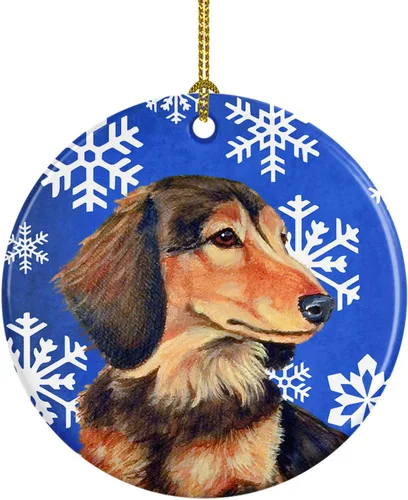 Vista 25 de Caroline's Treasures Cavalier Spaniel - Adorno de cerámica para colgar en el árbol de Navidad, para el hogar, Navidad, fiestas, regalo, 3 pulgadas