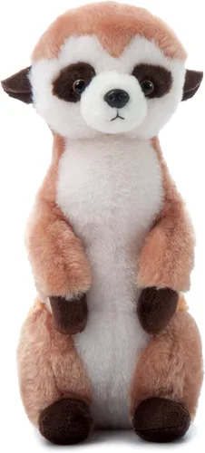 Vista 2 de The Petting Zoo Suricata de peluche, regalos para niños, animales salvajes del zoológico Onez, juguete de peluche de suricata de 12 pulgadas