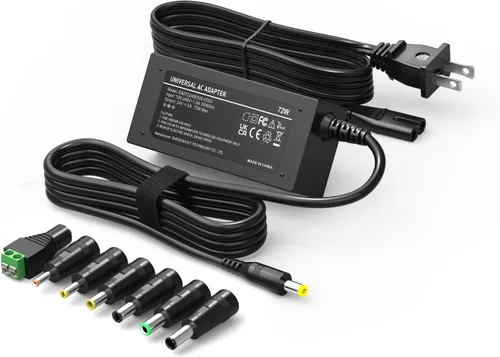 Vista 11 de 24V 1A Power Supply DC 24V Power Charger Cord AC Adapter