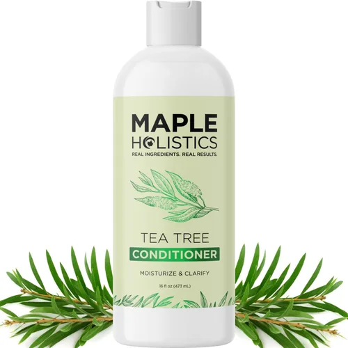 Vista 12 de Acondicionador Maple Holistics de aceite de árbol de té, para el cuidado del color, la resequedad y la caspa, y un tratamiento para el cabello