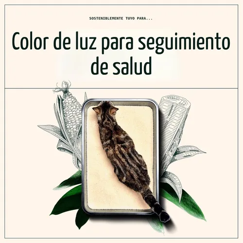 Vista 5 de Sustainably Yours Arena para gatos, fórmula de grano grande 10 libras