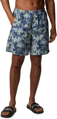 Vista 6 de Columbia Super Backcast - Pantalón corto de agua para hombre Impresión de tinte negro