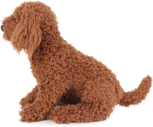 Vista 3 de MY DOG - Choco de caniche de juguete - Animal de peluche prémium para perros - realista y realista