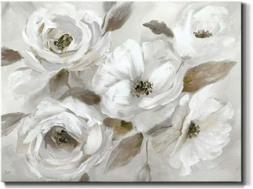 Vista 77 de Renditions Gallery Arte de pared de bosque otoñal, decoración de lienzo premium envuelto en galería, listo para colgar, 12L x 8A, impresión hecha