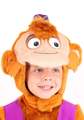 Vista 4 de Disfraz Deluxe de Abu para Niños Pequeños de Disney Aladdin Multicolor