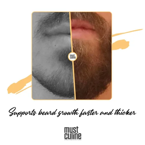 Vista 5 de Barra de champú para barba, limpia tu barba con efecto de crecimiento y pérdida de cabello, barra de champú para crecimiento del cabello