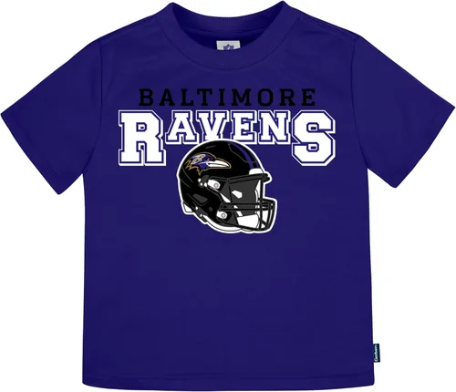 Vista 2 de Gerber NFL - Paquete de 3 camisetas de manga corta para bebé