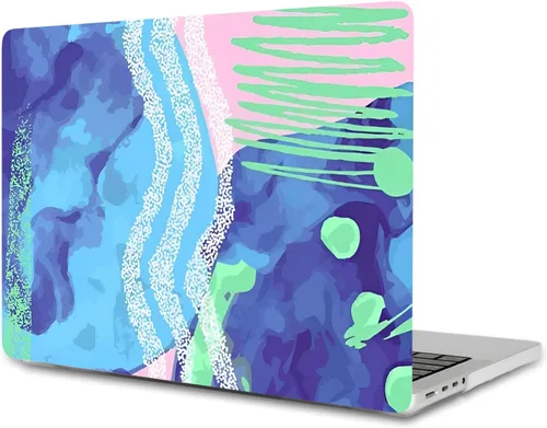 Vista 25 de Funda compatible con MacBook Air versión antigua de 13 pulgadas, carcasa A1369 A1466 2010 2011 2012 2013 2014 2015 2016 2017, cubierta protectora
